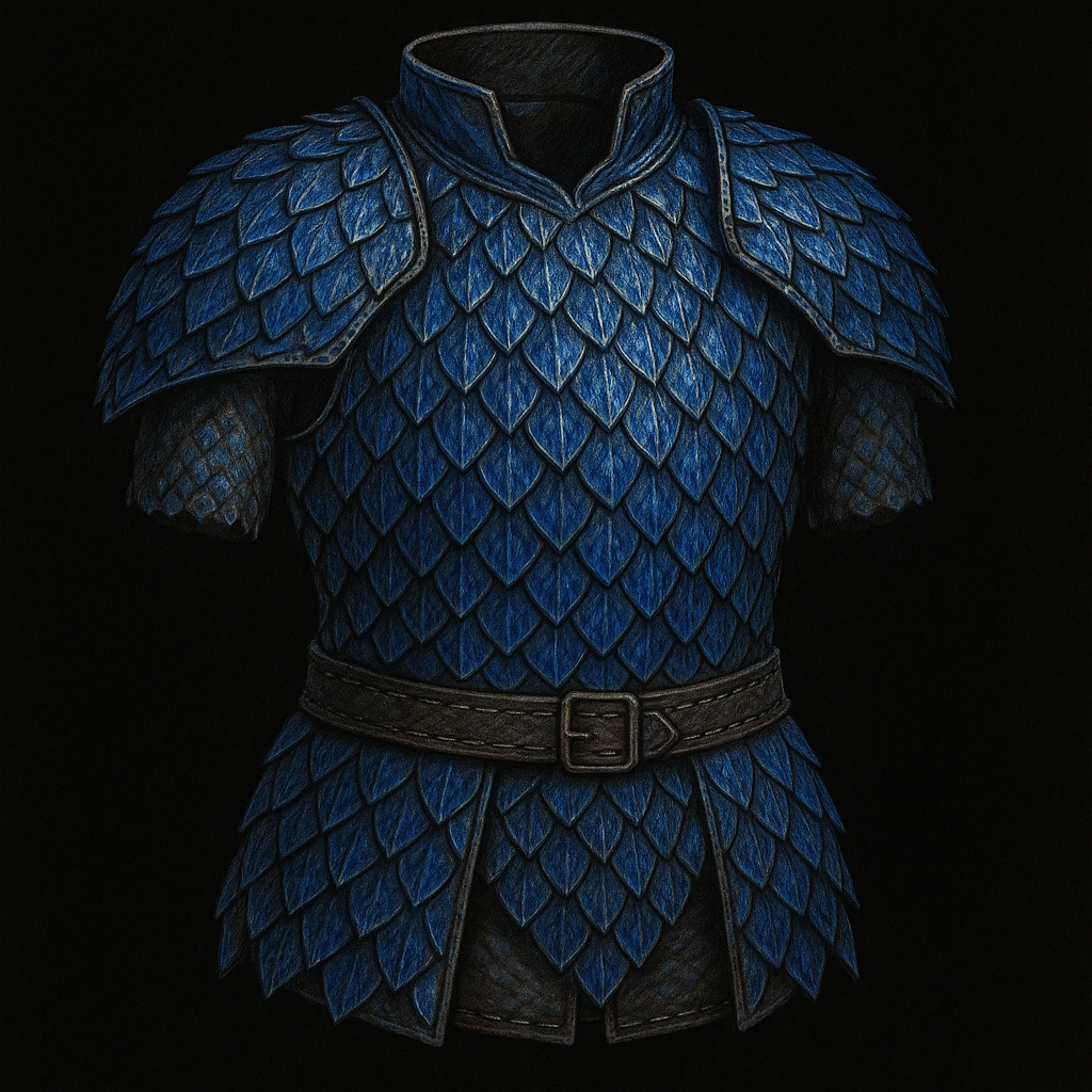 Blue Dragon Scale Mail