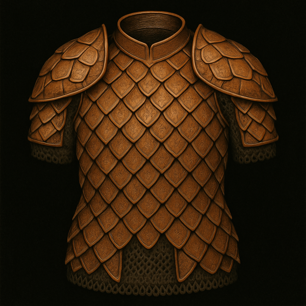 Copper Dragon Scale Mail