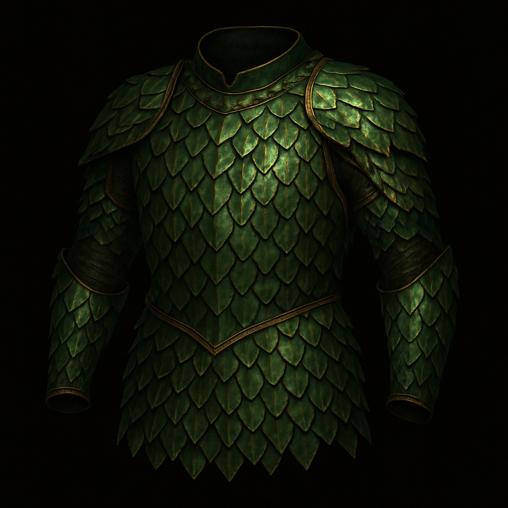 Green Dragon Scale Mail