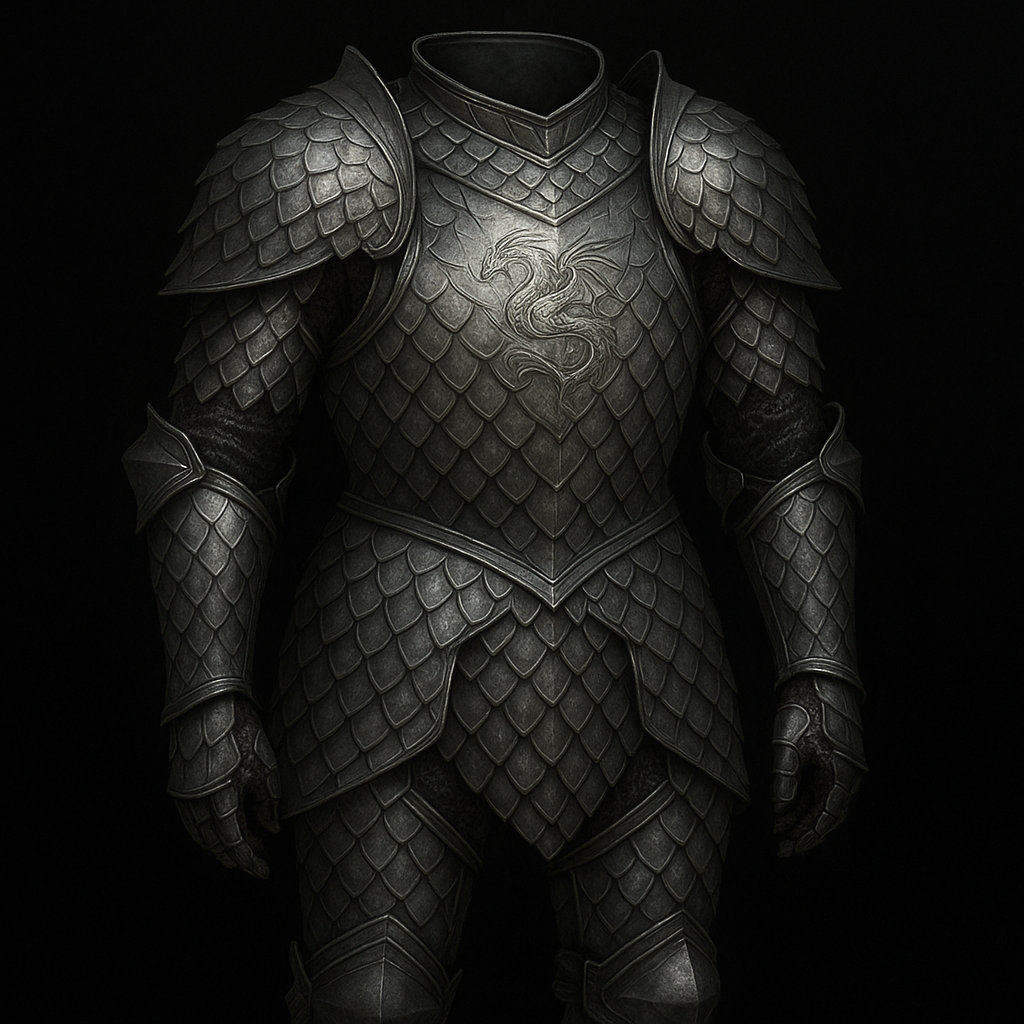 Silver Dragon Scale Mail