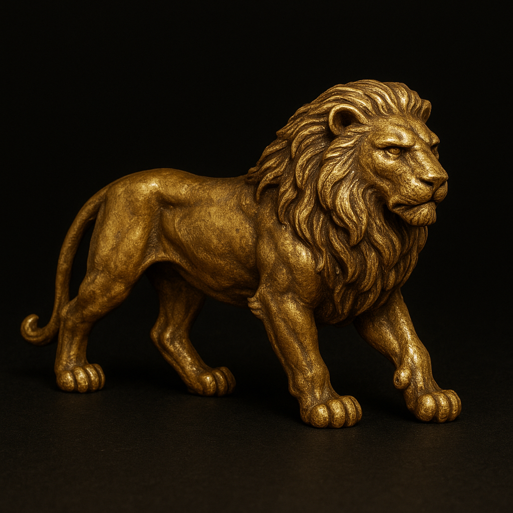 Golden Lions Figurine of Wondrous Power