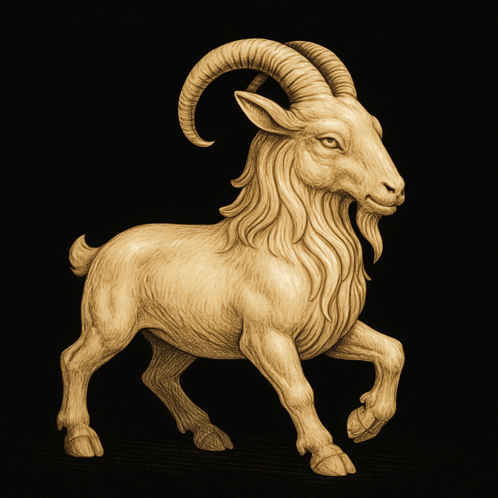 Ivory Goats Figurine of Wondrous Power