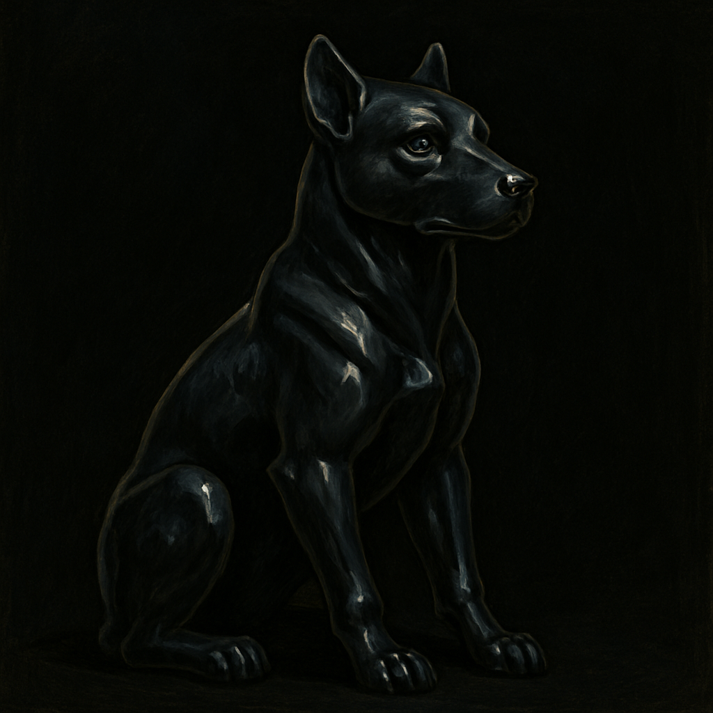 Onyx Dog Figurine of Wondrous Power