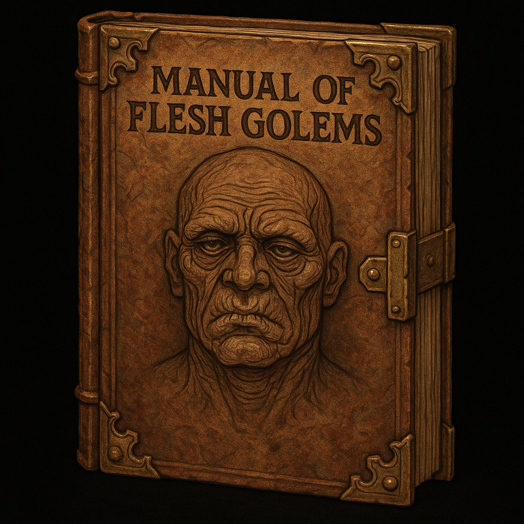 Manual of Flesh Golems