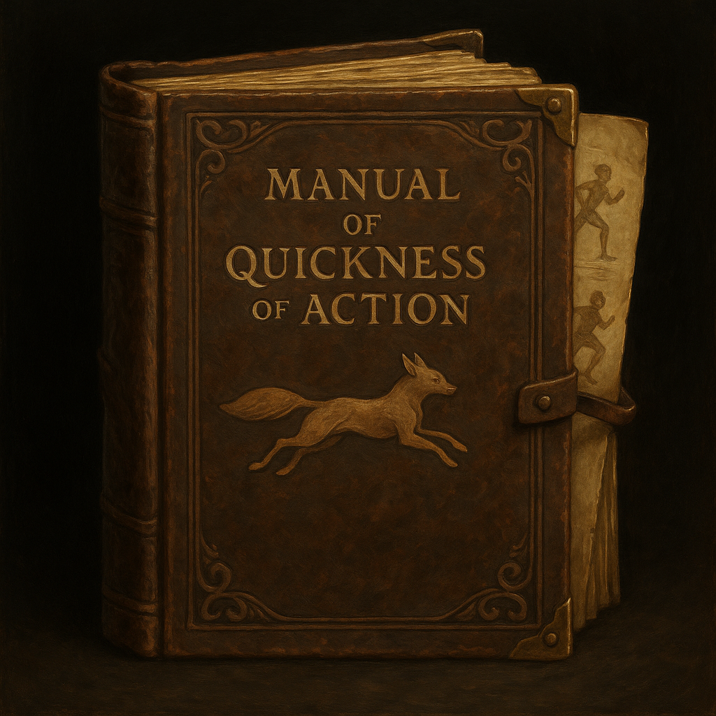 Manual of Quickness of Action